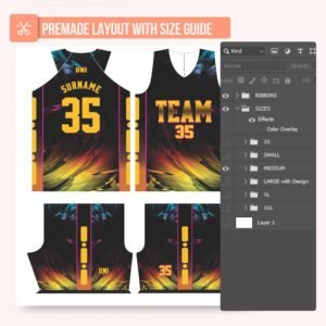Basketball Jersey Design - PC57