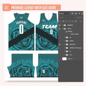 Basketball Jersey Design - PC58