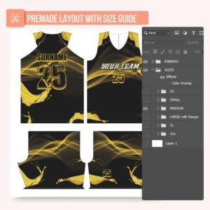 Basketball Jersey Design - PC60