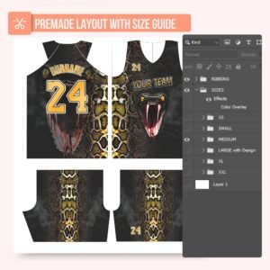 Basketball Jersey Design - PC62