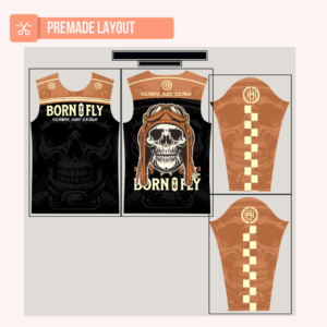 Rider's Jersey Design - PC07