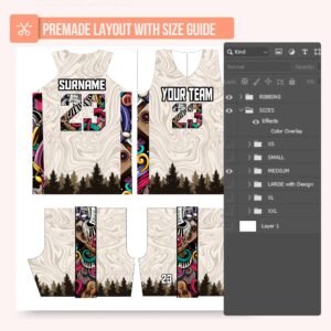 Basketball Jersey Design - PC64