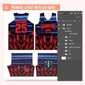 Basketball Jersey Design - PC07