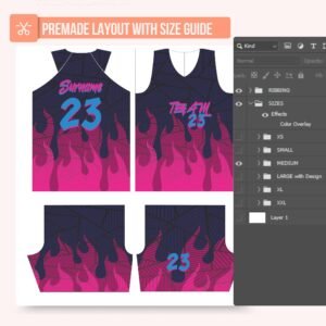 Basketball Jersey Design - PC66