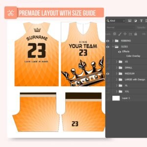 Basketball Jersey Design - PC70