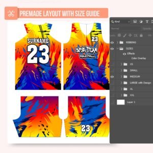 Basketball Jersey Design - PC73