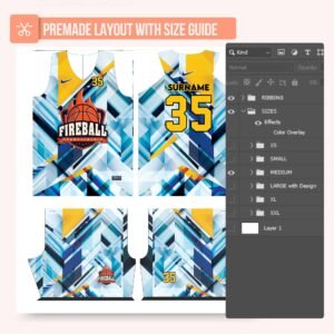 Basketball Jersey Design - PC08