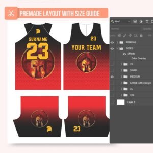 Basketball Jersey Design - PC74