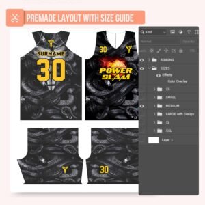 Basketball Jersey Design - PC09
