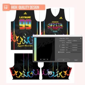 Basketball Jersey Design - PC13