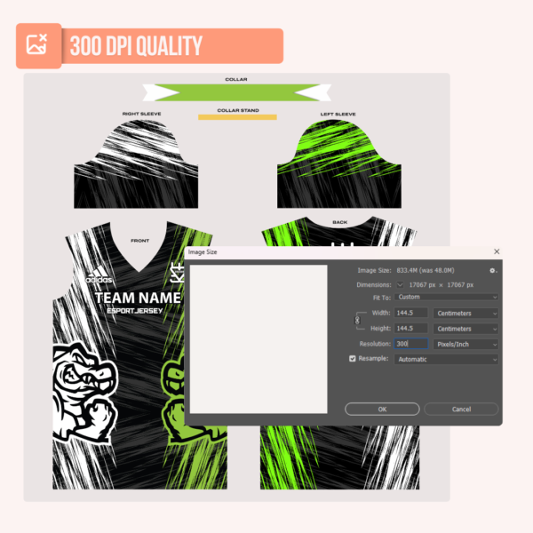 E-Sport Jersey Design - PC25 - Image 3