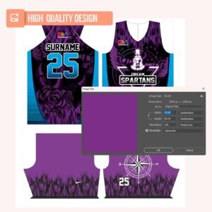Basketball Jersey Design - PC04