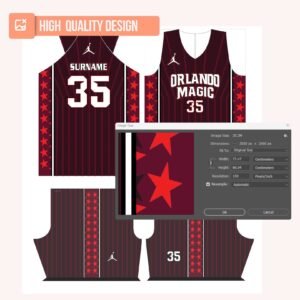 Basketball Jersey Design - PC01