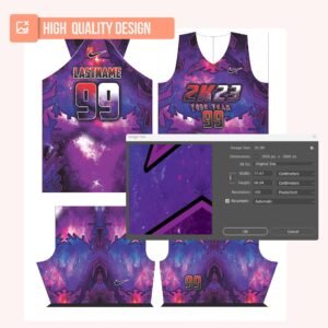 Basketball Jersey Design - PC38