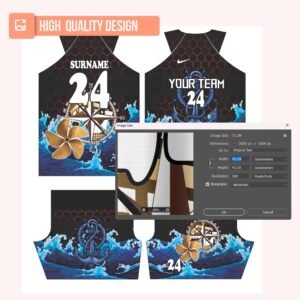 Basketball Jersey Design - PC43