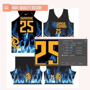 Basketball Jersey Design - PC05