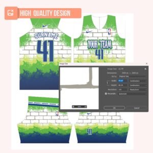 Basketball Jersey Design - PC50