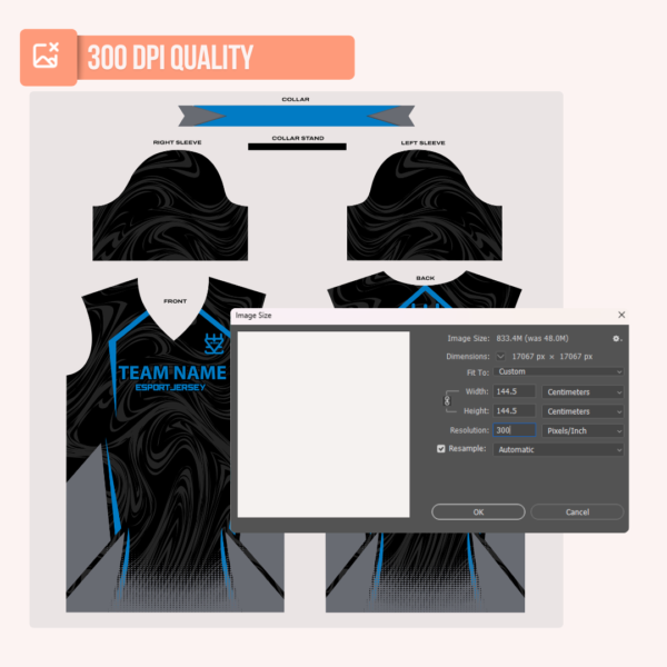 E-Sport Jersey Design - PC47 - Image 3