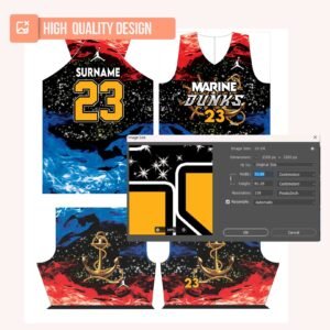 Basketball Jersey Design - PC06