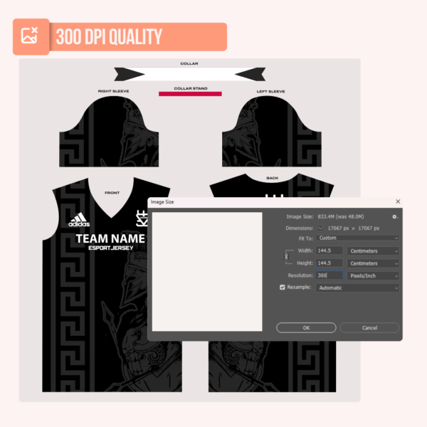 E-Sport Jersey Design - PC50 - Image 3
