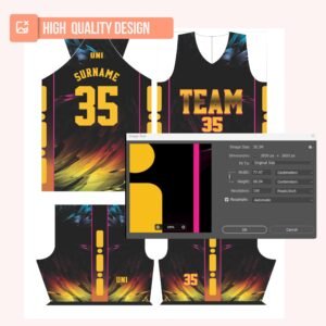 Basketball Jersey Design - PC57