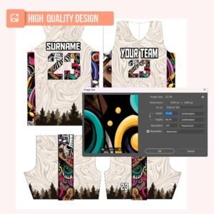Basketball Jersey Design - PC64