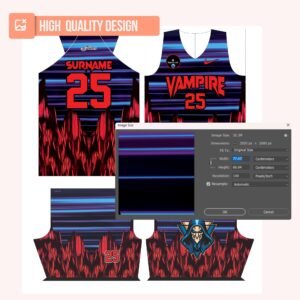 Basketball Jersey Design - PC07