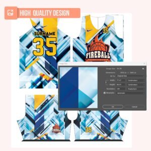 Basketball Jersey Design - PC08