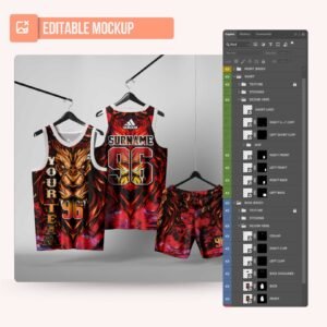 Basketball Jersey Design - PC02