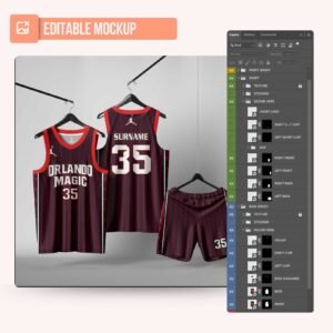 Basketball Jersey Design - PC01