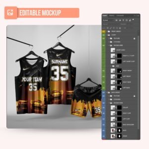 Basketball Jersey Design - PC56