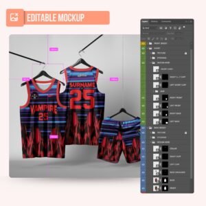 Basketball Jersey Design - PC07