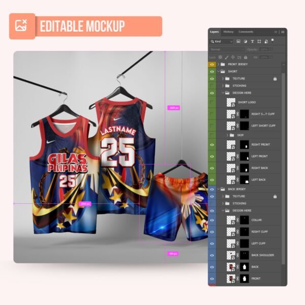 Basketball Jersey Design - PC10 - Image 5