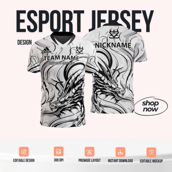 E-Sport Jersey Design - PC08