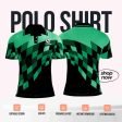 Green/Black Polo Shirt Design